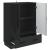 Bufet cu sertar Negru 66 x 34,5 x 92 cm Lemn prelucrat GartenMobel Dekor