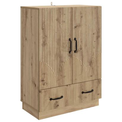 Bufet Stejar Artizanal 66 x 34,5 x 92 cm Lemn prelucrat GartenMobel Dekor
