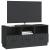 Cabinet TV cu sertar Negru 102 x 34,5 x 47 cm Lemn prelucrat GartenMobel Dekor