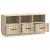 Cabinet TV Stejar Sonoma 102 x 34,5 x 47 cm Lemn prelucrat GartenMobel Dekor