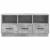 Cabinet TV Gri Beton 102 x 34,5 x 47 cm Lemn prelucrat GartenMobel Dekor
