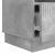 Cabinet TV Gri Beton 102 x 34,5 x 47 cm Lemn prelucrat GartenMobel Dekor