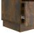 Cabinet TV Stejar fumuriu 102 x 34,5 x 47 cm Lemn prelucrat GartenMobel Dekor