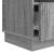 Cabinet TV Sonoma gri 102 x 34,5 x 47 cm Lemn prelucrat GartenMobel Dekor