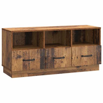 Cabinet TV Lemn vechi 102 x 34,5 x 47 cm Lemn prelucrat GartenMobel Dekor