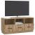 Cabinet TV Stejar Artizanal 102 x 34,5 x 47 cm Lemn prelucrat GartenMobel Dekor