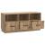 Cabinet TV Stejar Artizanal 102 x 34,5 x 47 cm Lemn prelucrat GartenMobel Dekor