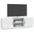 Cabinet TV Alb 150 x 31 x 47 cm Lemn prelucrat GartenMobel Dekor