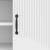 Cabinet TV Alb foarte lucios 150 x 31 x 47 cm Lemn prelucrat GartenMobel Dekor