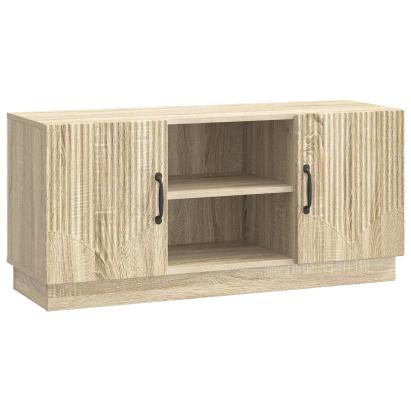 Cabinet TV Stejar Sonoma 102 x 34,5 x 47 cm Lemn prelucrat GartenMobel Dekor