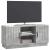 Cabinet TV Gri Beton 102 x 34,5 x 47 cm Lemn prelucrat GartenMobel Dekor