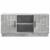 Cabinet TV Gri Beton 102 x 34,5 x 47 cm Lemn prelucrat GartenMobel Dekor