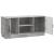Cabinet TV Gri Beton 102 x 34,5 x 47 cm Lemn prelucrat GartenMobel Dekor