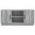 Cabinet TV Sonoma gri 102 x 34,5 x 47 cm Lemn prelucrat GartenMobel Dekor