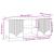 Cabinet TV Lemn vechi 102 x 34,5 x 47 cm Lemn prelucrat GartenMobel Dekor