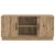 Cabinet TV Stejar Artizanal 102 x 34,5 x 47 cm Lemn prelucrat GartenMobel Dekor