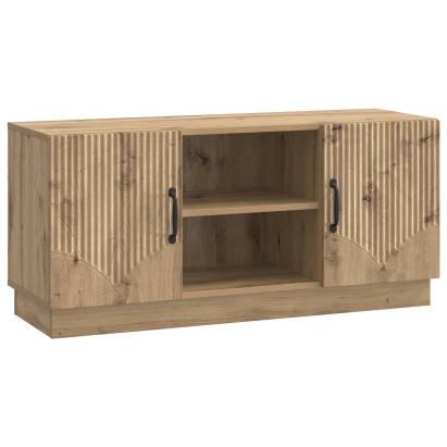 Cabinet TV Stejar Artizanal 102 x 34,5 x 47 cm Lemn prelucrat GartenMobel Dekor