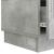 Cabinet TV Gri Beton 147 x 34,5 x 27 cm Lemn prelucrat GartenMobel Dekor