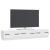 Cabinet TV Alb foarte lucios 147 x 34,5 x 27 cm Lemn prelucrat GartenMobel Dekor