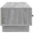 Cabinet TV Sonoma gri 147 x 34,5 x 27 cm Lemn prelucrat GartenMobel Dekor