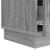 Cabinet TV Sonoma gri 147 x 34,5 x 27 cm Lemn prelucrat GartenMobel Dekor