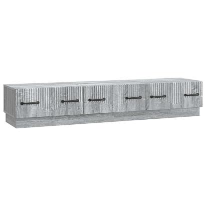 Cabinet TV Sonoma gri 147 x 34,5 x 27 cm Lemn prelucrat GartenMobel Dekor