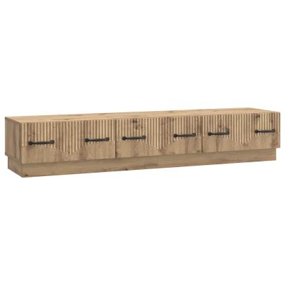 Cabinet TV Stejar Artizanal 147 x 34,5 x 27 cm Lemn prelucrat GartenMobel Dekor