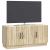 Cabinet TV Stejar Sonoma 99 x 34,5 x 47 cm Lemn prelucrat GartenMobel Dekor