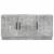 Cabinet TV Gri Beton 99 x 34,5 x 47 cm Lemn prelucrat GartenMobel Dekor