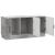 Cabinet TV Gri Beton 99 x 34,5 x 47 cm Lemn prelucrat GartenMobel Dekor