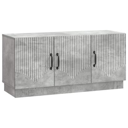 Cabinet TV Gri Beton 99 x 34,5 x 47 cm Lemn prelucrat GartenMobel Dekor