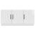 Cabinet TV Alb foarte lucios 99 x 34,5 x 47 cm Lemn prelucrat GartenMobel Dekor