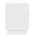 Cabinet TV Alb foarte lucios 99 x 34,5 x 47 cm Lemn prelucrat GartenMobel Dekor