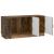 Cabinet TV Stejar fumuriu 99 x 34,5 x 47 cm Lemn prelucrat GartenMobel Dekor
