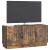Cabinet TV Stejar fumuriu 99 x 34,5 x 47 cm Lemn prelucrat GartenMobel Dekor