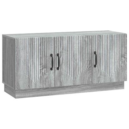 Cabinet TV Sonoma gri 99 x 34,5 x 47 cm Lemn prelucrat GartenMobel Dekor