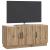 Cabinet TV Stejar Artizanal 99 x 34,5 x 47 cm Lemn prelucrat GartenMobel Dekor