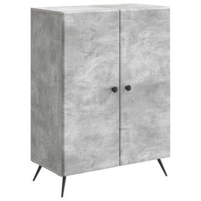 Bufet Gri Beton 66 x 34,5 x 90 cm Lemn prelucrat GartenMobel Dekor
