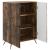 Bufet Stejar fumuriu 66 x 34,5 x 90 cm Lemn prelucrat GartenMobel Dekor