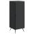 Bufet Negru 33 x 34,5 x 90 cm Lemn prelucrat GartenMobel Dekor