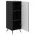 Bufet Negru 33 x 34,5 x 90 cm Lemn prelucrat GartenMobel Dekor