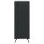 Bufet Negru 33 x 34,5 x 90 cm Lemn prelucrat GartenMobel Dekor