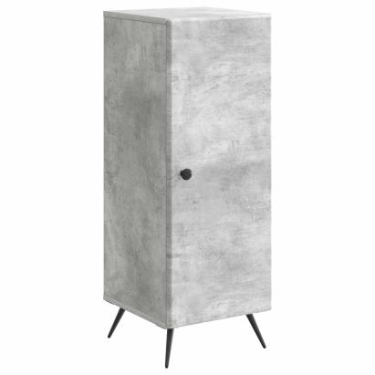Bufet Gri Beton 33 x 34,5 x 90 cm Lemn prelucrat GartenMobel Dekor
