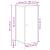 Bufet Alb foarte lucios 33 x 34,5 x 90 cm Lemn prelucrat GartenMobel Dekor