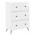 Dulap cu sertare Alb foarte lucios 66 x 34,5 x 90 cm GartenMobel Dekor