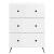 Dulap cu sertare Alb foarte lucios 66 x 34,5 x 90 cm GartenMobel Dekor