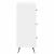 Dulap cu sertare Alb foarte lucios 66 x 34,5 x 90 cm GartenMobel Dekor