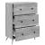 Dulap cu sertare Sonoma gri 66 x 34,5 x 90 cm Lemn prelucrat GartenMobel Dekor