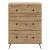 Dulap cu sertare Stejar Artizanal 66 x 34,5 x 90 cm GartenMobel Dekor