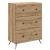 Dulap cu sertare Stejar Artizanal 66 x 34,5 x 90 cm GartenMobel Dekor